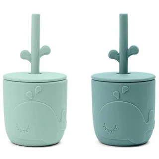 Straw 2 Pack Wally Kop fra Done by Deer – produktbillede 2 af 4