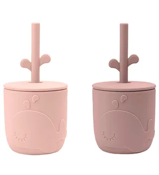 Straw 2 Pack Wally Tasse de Done by Deer – photo produit 1 sur 4