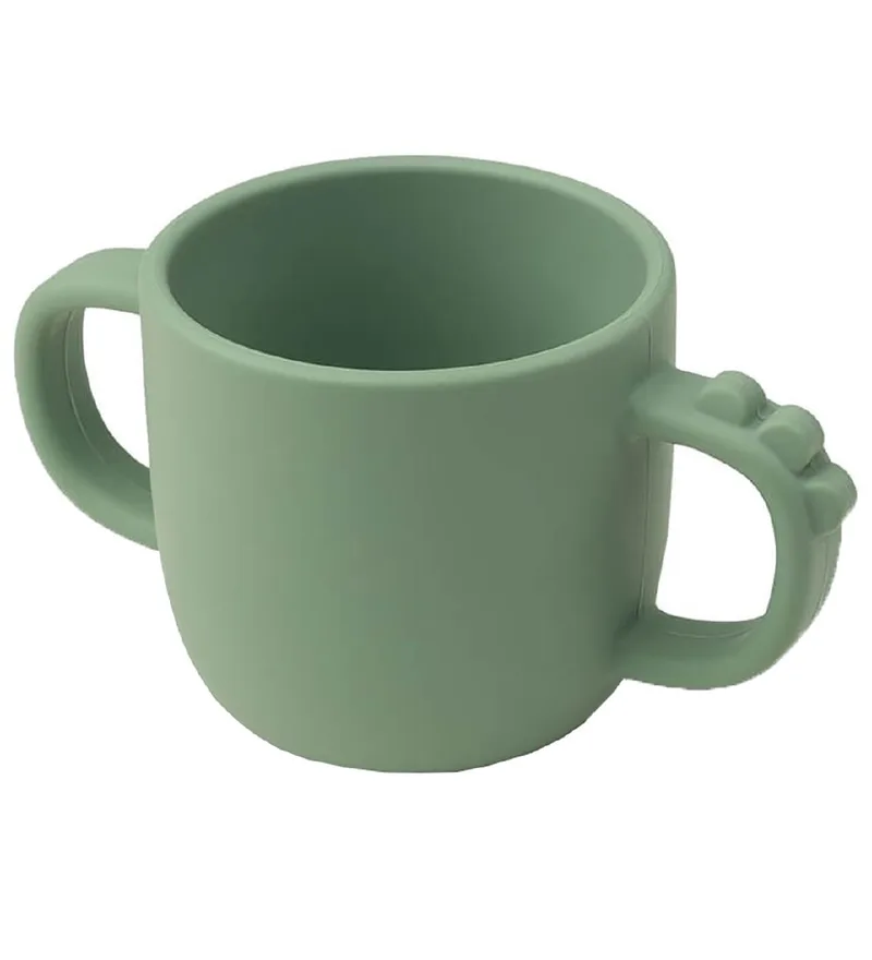 Beker - Silicone - Croco Green by Done by Deer – product photo