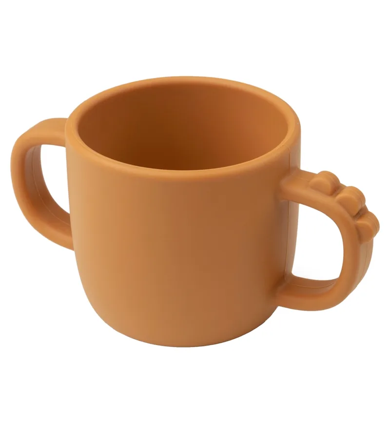 Beker - Silicone - Croco - Mustard by Done by Deer – product photo