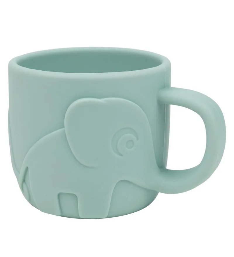 Beker - Silicone - Kiekeboe - Elphee Blue de Done by Deer – photo produit