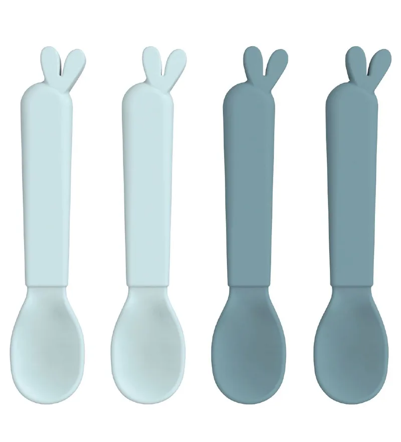 Bestek - 4-pack - Lepel - Lalee Blue de Done by Deer – photo produit