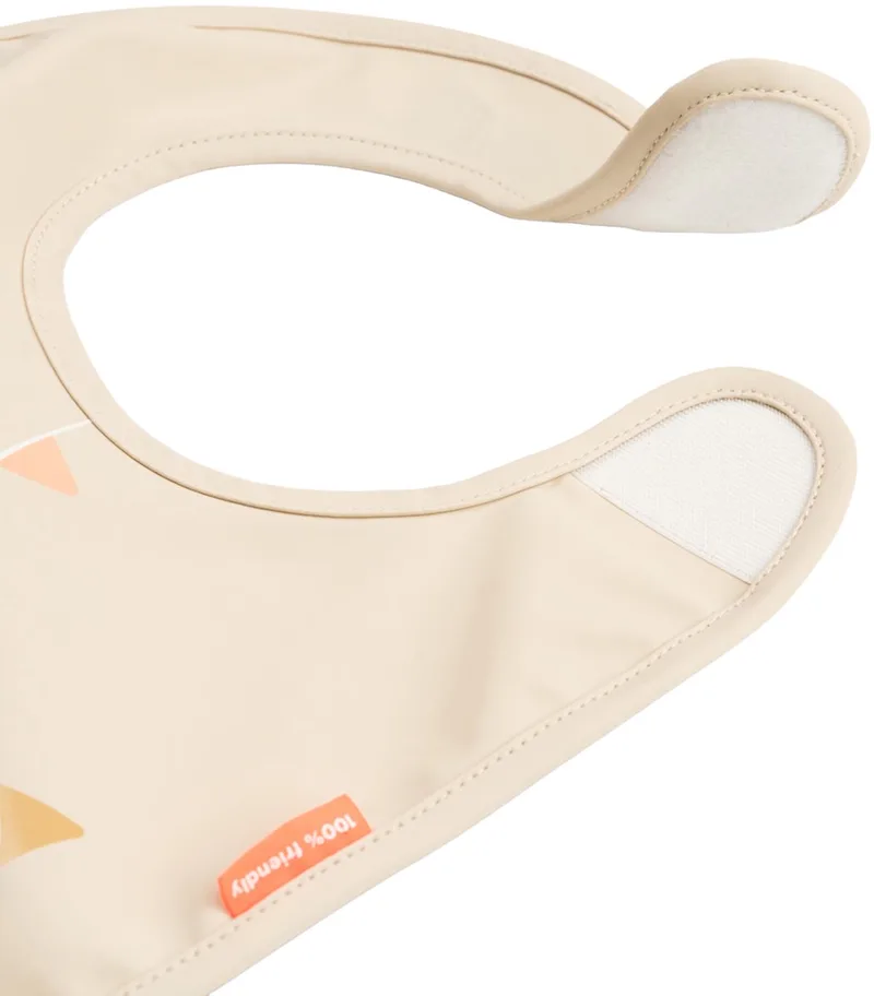 Celebration Slabbetje Met Klittenband - 2 Stuks - Sand by Done by Deer in Beige – product photo