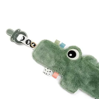 Cozy Friend Croco Speendoekje fra Done by Deer i Grøn – produktbillede 3 af 5
