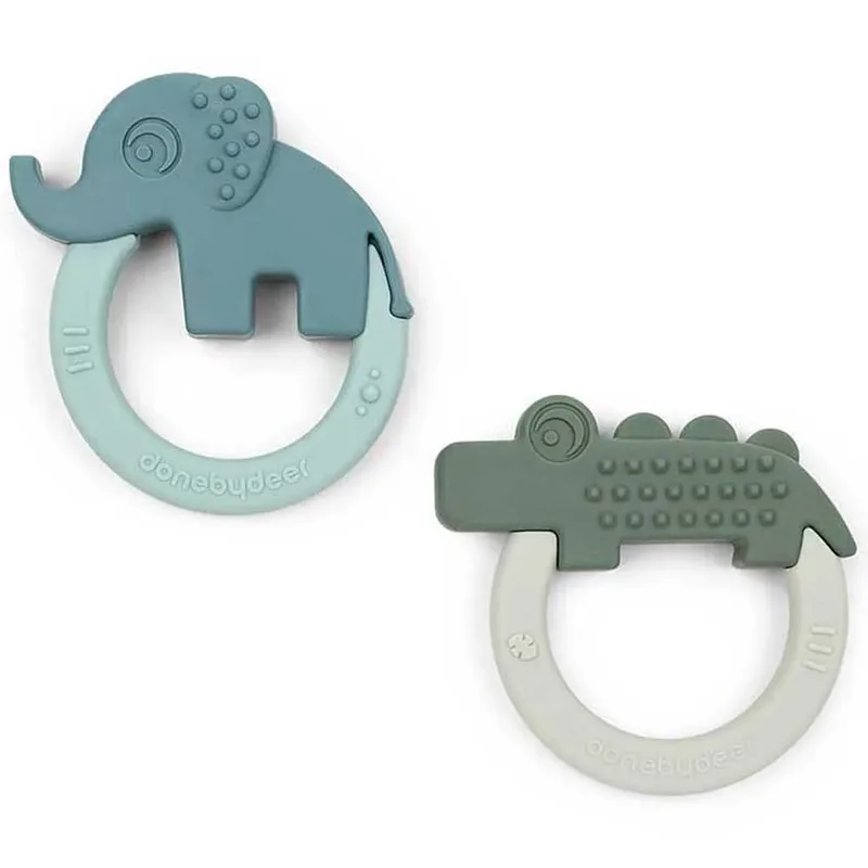 Deer Friends Bijtring 2 Eenheden van Done by Deer – productfoto 1 van 6