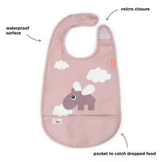 Deer Happy Clouds Slab - Powder från Done by Deer i Rosa – produktbild 3 av 4