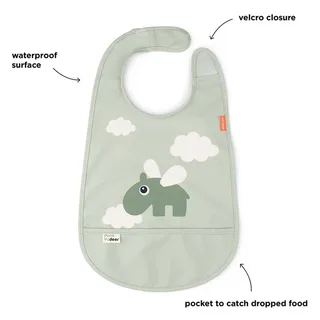 Deer Slab Happy Clouds van Done by Deer in Groen – productfoto 3 van 4