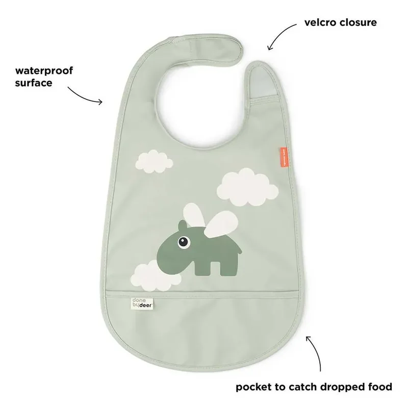 Deer Slab Happy Clouds van Done by Deer in Groen – productfoto 3 van 4
