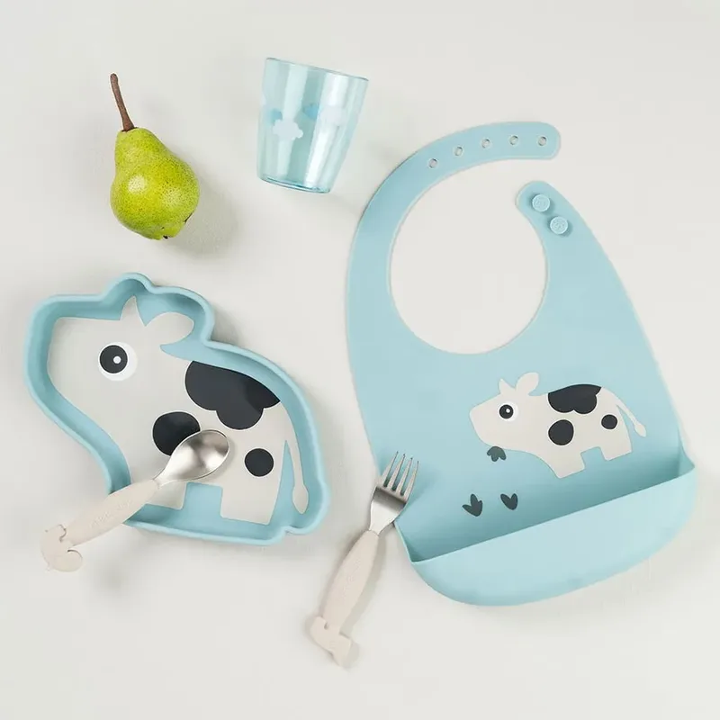 Dotti Slab - Silicone - Blue von Done by Deer in Blau – Produktfoto 4 von 4
