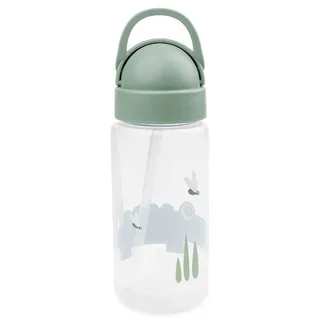 Drinkfles m. Rietje - 350 ml - Croco - Groen van Done by Deer – productfoto 3 van 5