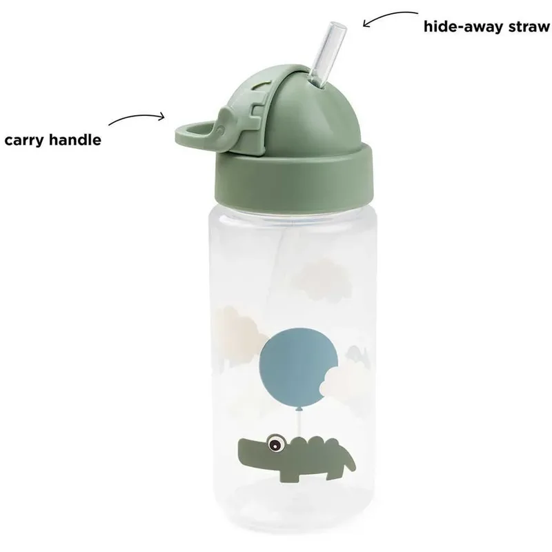Bouteille D´eau Straw Happy Clouds de Done by Deer – photo produit 4 sur 6