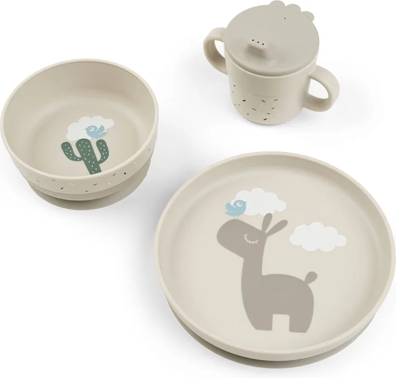 Eetset Done By Deer Foodie Lalee Sand van Done by Deer – productfoto