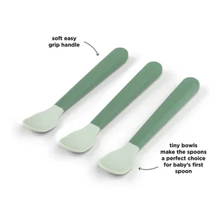 Cuillère Foodie Easy-grip 3 Unités de Done by Deer – photo produit 2 sur 6