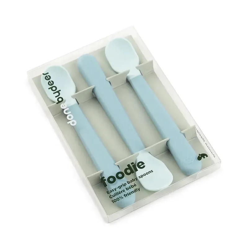Cuillère Foodie Easy-grip 3 Unités de Done by Deer – photo produit 3 sur 6