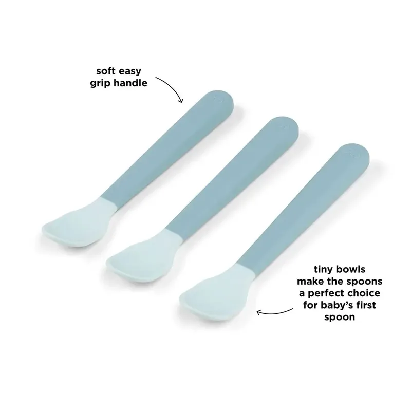 Cuillère Foodie Easy-grip 3 Unités de Done by Deer – photo produit 2 sur 6