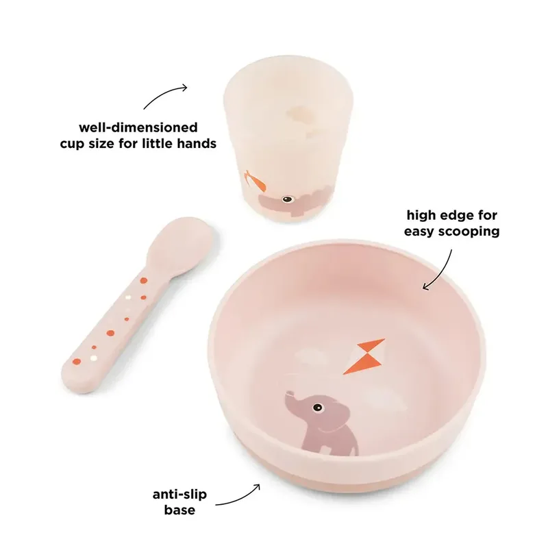 Vaisselle Foodie First Meal Playground de Done by Deer – photo produit 2 sur 6