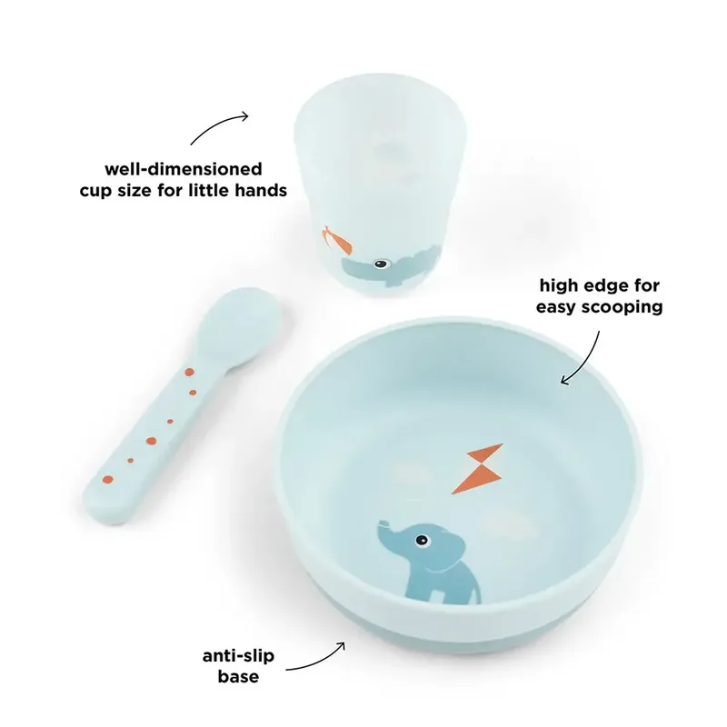 Foodie First Meal Playground Servis från Done by Deer – produktbild 2 av 6