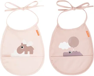 Happy Clouds Slab - 2 Stuks - Powder från Done by Deer i Rosa – produktbild 1 av 6