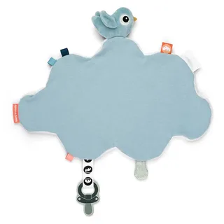 Happy Clouds Speendoekje - Blue by Done by Deer in Blue – product photo 2 of 4