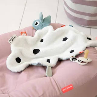 Happy Clouds Speendoekje - Blue by Done by Deer in Blue – product photo 4 of 4