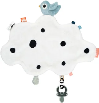 Happy Clouds Speendoekje - Blue by Done by Deer in Blue – product photo 1 of 4