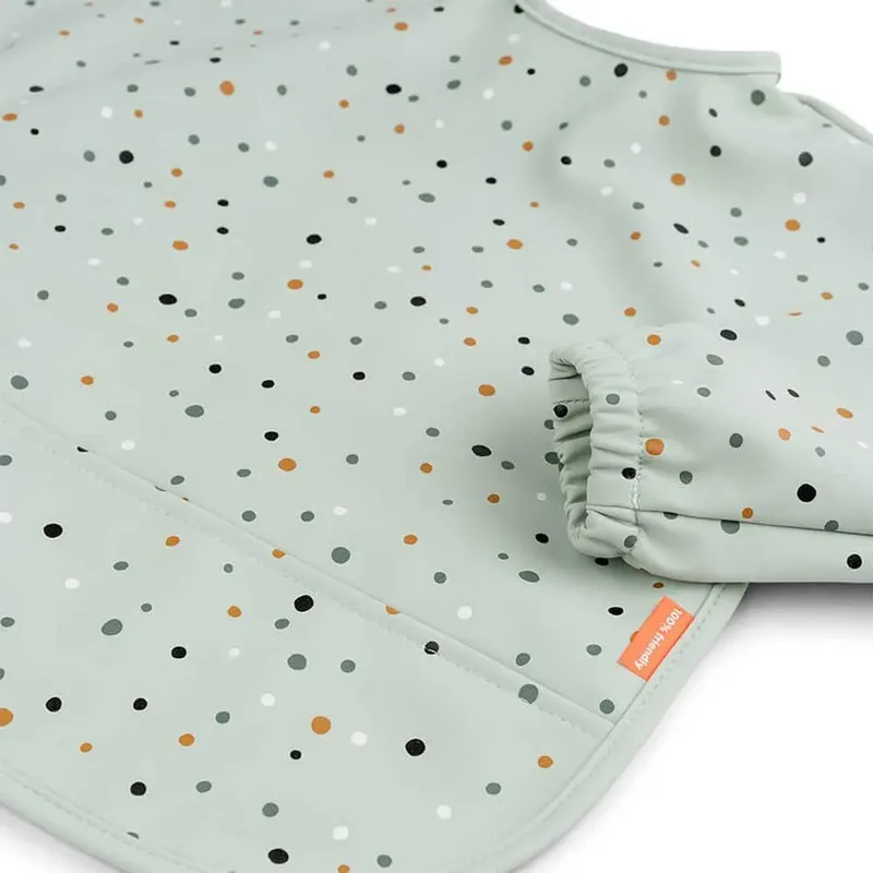 Happy Dots Slab Met Mouwen Green van Done by Deer in Groen – productfoto 2 van 4