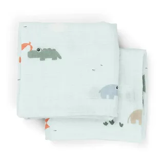Hydrofiele Doek - 2-pack - 65x65 cm - Speeltuin - B by Done by Deer – product photo 2 of 2