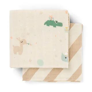 Hydrofiele Doek - 2-pack - Celebration - Waar by Done by Deer – product photo 2 of 4
