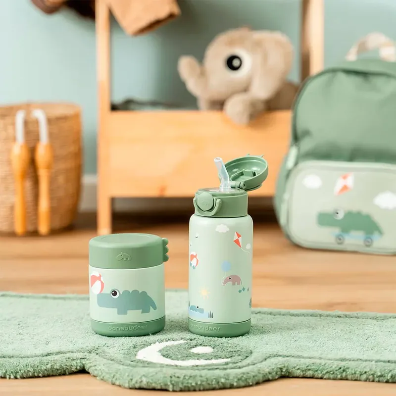 Insulated Playground 340ml Stro-fles fra Done by Deer – produktbillede 5 af 6