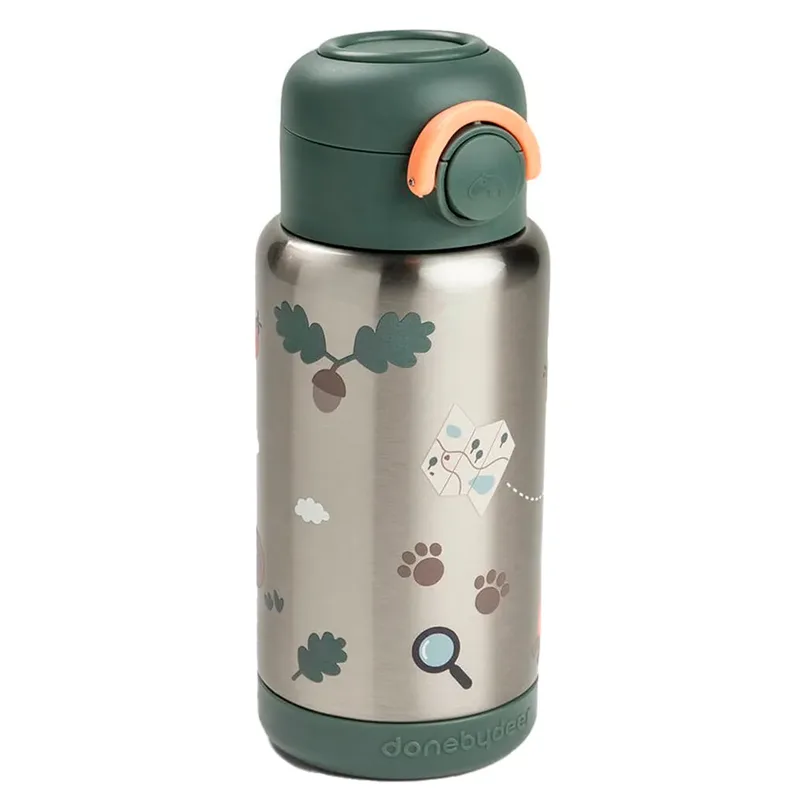 Insulated Tiny Trails 340ml Stro-fles fra Done by Deer – produktbillede 1 af 6