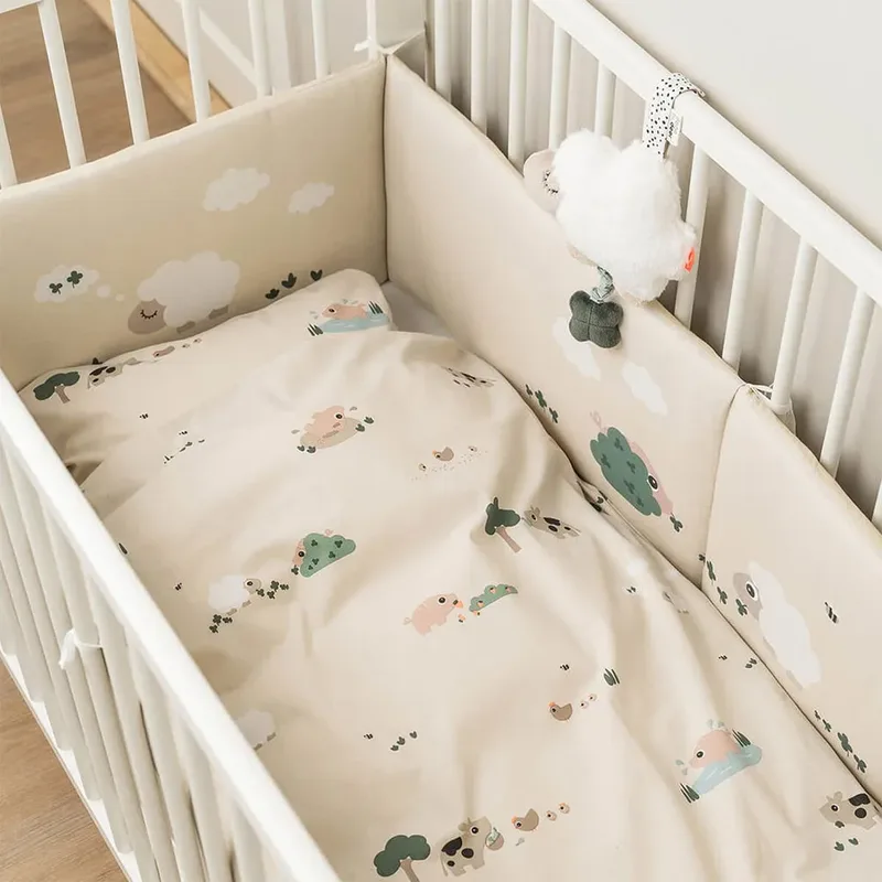 Int Tiny Farm Junior Katoenen Lakens by Done by Deer – product photo 3 of 5