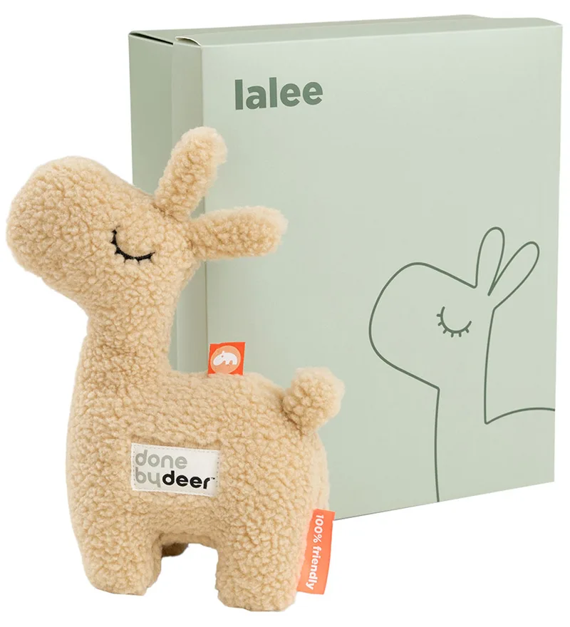 Knuffel - Cadeaubox - Lalee - Zand från Done by Deer – produktbild