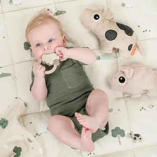 Knuffel - Cuddle Cute Dotti - Sand de Done by Deer en Beige – photo produit 4 sur 5