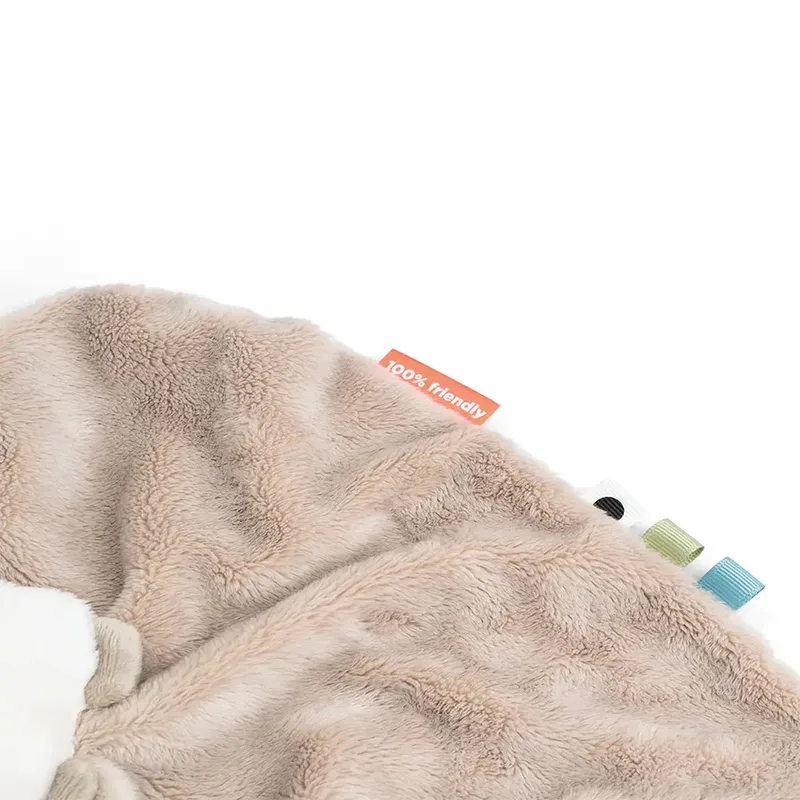Knuffeldoekje - Tiny Farm - Sheepy Sand by Done by Deer in Beige – product photo 3 of 5
