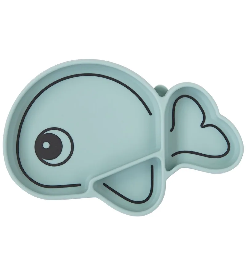 Silikone Stick&stay Plate Wally fra Done by Deer – produktbillede 1 af 4