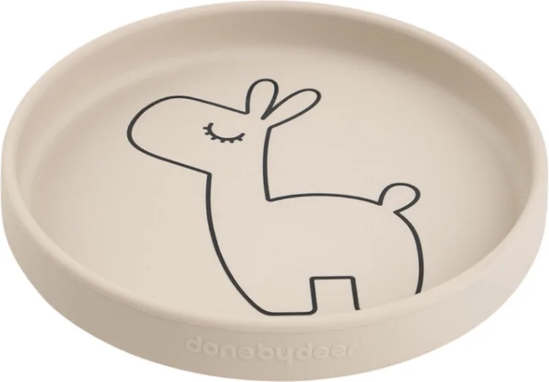 Lalee Bord - Sand från Done by Deer i [Beige] – produktbild
