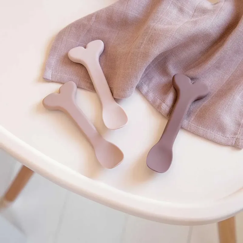Silikone Babyske 3-pak Wally fra Done by Deer – produktbillede 4 af 5
