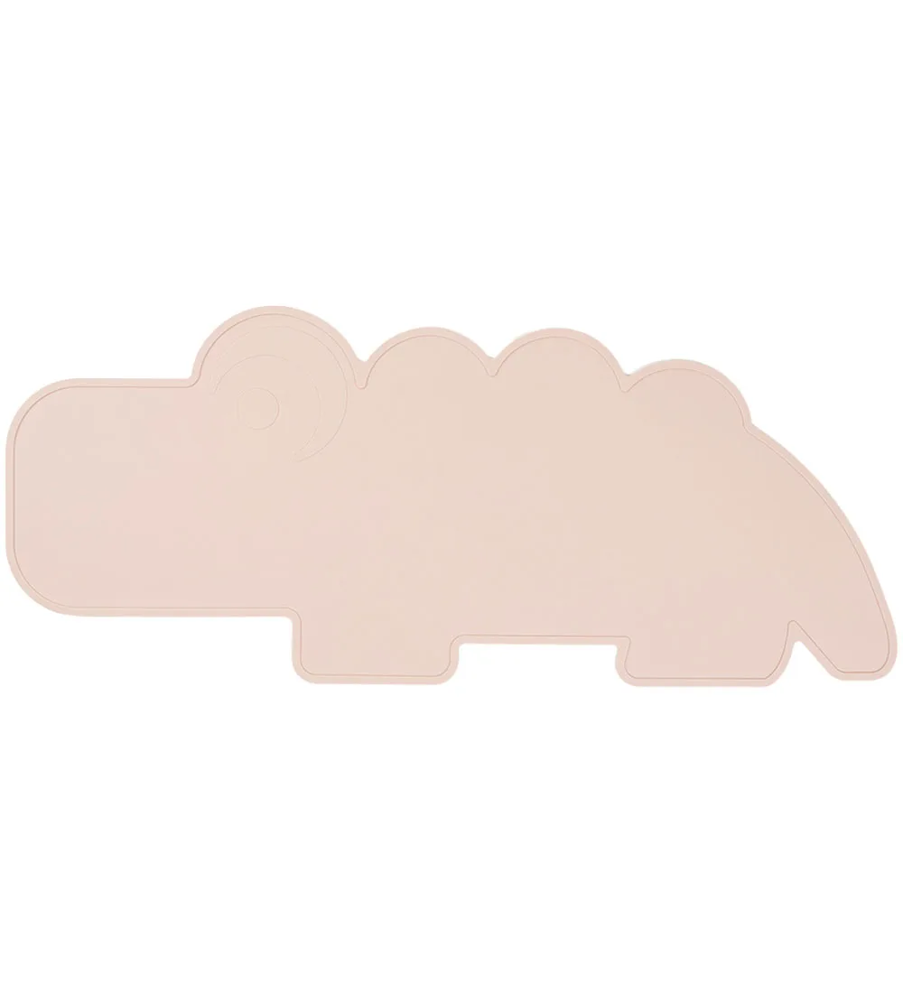 Placemat - Silicone - Croco - Powder van Done by Deer – productfoto