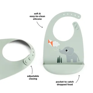 Playground Siliconen Slab - Green by Done by Deer in Green – product photo 2 of 5