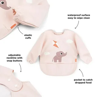 Playground Slab - Lange Mouwen - Powder by Done by Deer in Pink – product photo 2 of 6