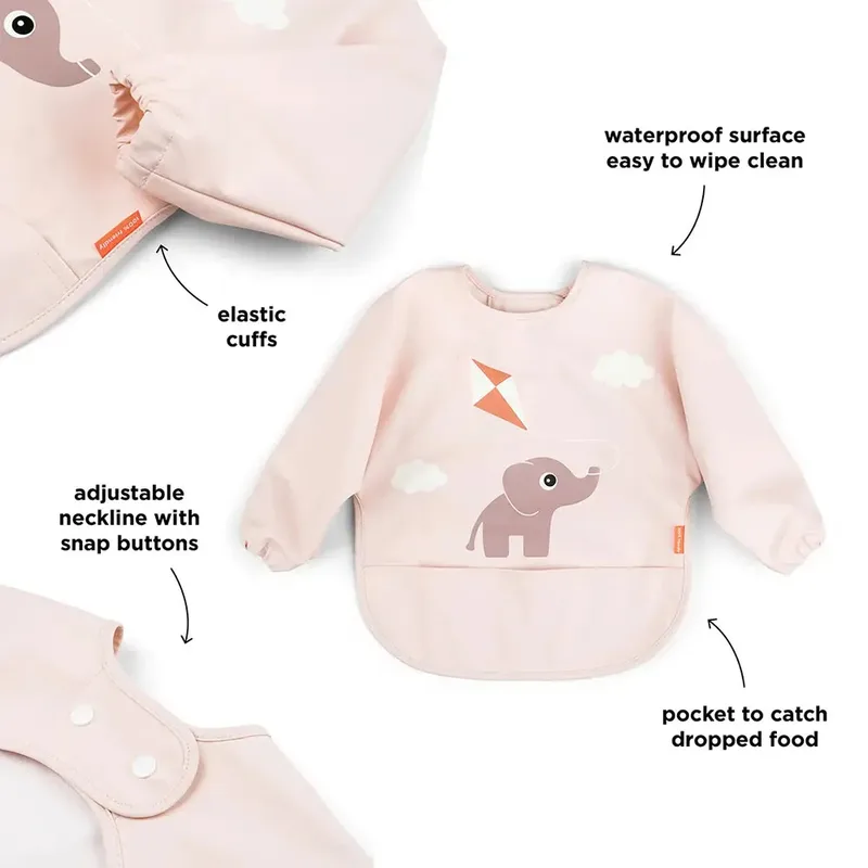 Playground Slab - Lange Mouwen - Powder by Done by Deer in Pink – product photo 2 of 6
