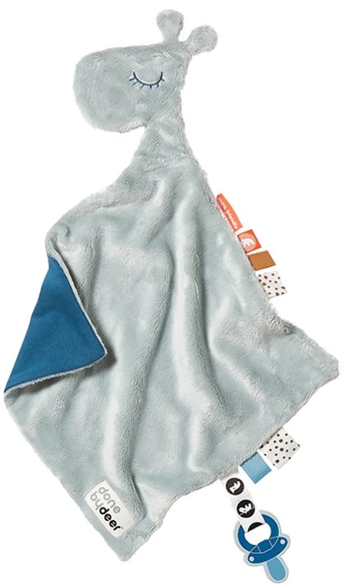 Raffi Knuffeldoekje Blue de Done by Deer en Bleu – photo produit