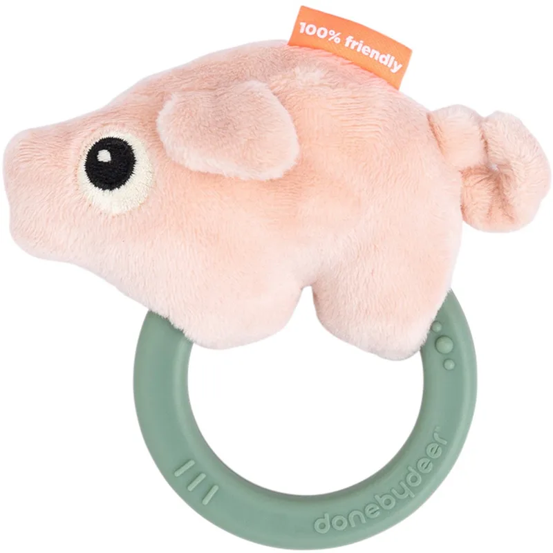 Rammelaar En Bijtring - Pigee - Colour Mix by Done by Deer in Multicolour – product photo