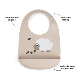 Sheepy Slab - Silicone - Sand von Done by Deer in Beige – Produktfoto 2 von 5