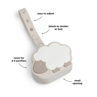 Silicone Knuffeldoekje Schaap by Done by Deer – product photo 3 of 4