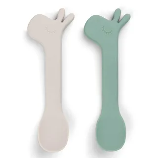 Silicone Lalee Lepel 2-pack van Done by Deer – productfoto 1 van 4