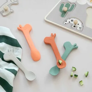 Silicone Lalee Lepel 2-pack van Done by Deer – productfoto 4 van 4
