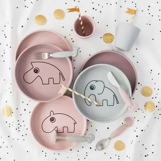 Assiette Ozzo Silicone de Done by Deer – photo produit 4 sur 5