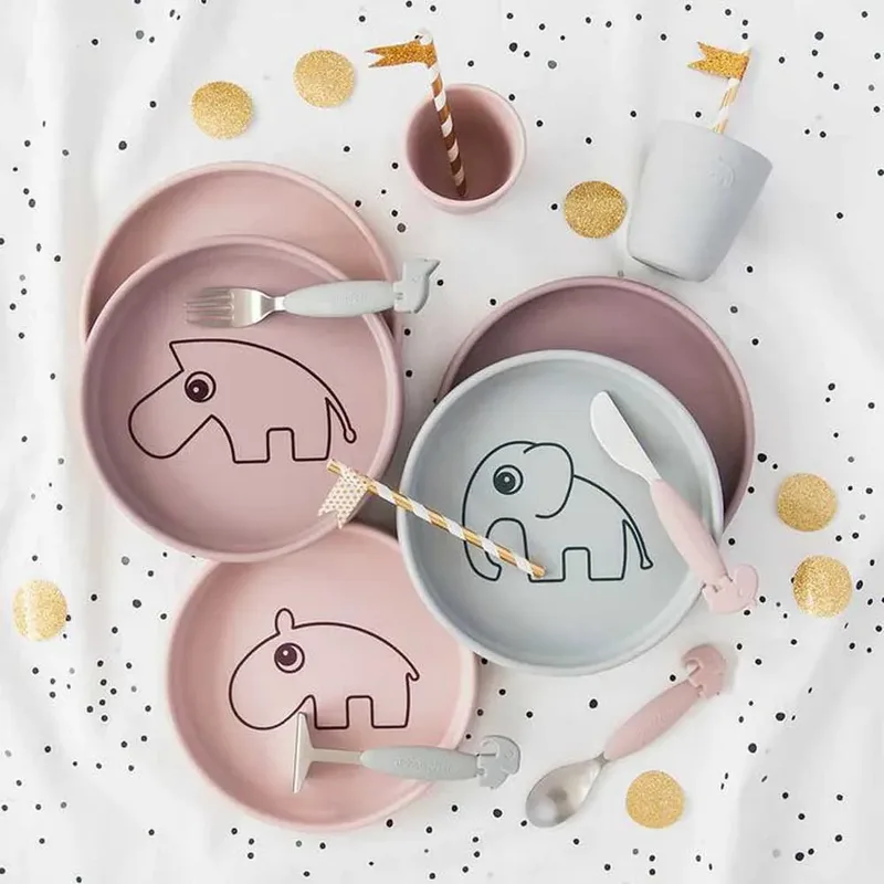 Assiette Ozzo Silicone de Done by Deer – photo produit 4 sur 5