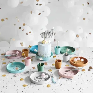 Assiette Ozzo Silicone de Done by Deer – photo produit 5 sur 5
